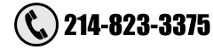 Call us at 214-823-3375