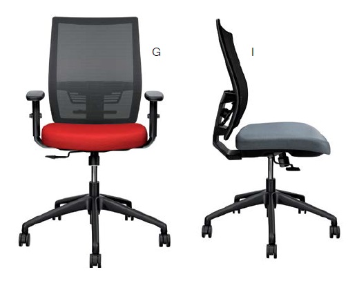 armless mesh back task chair united chair freestyle expression and
