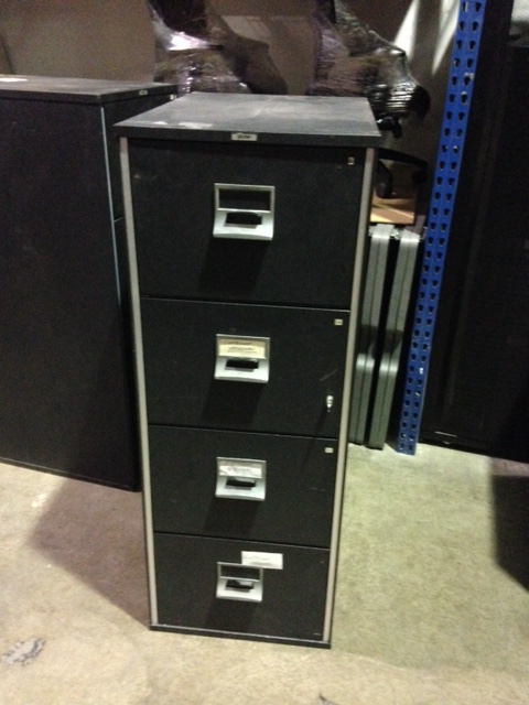 Victor 4 Drawer Vertical Fireproof File Cabinet 20 1 2 X 30 X 53