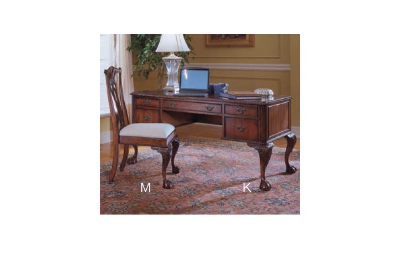 Hooker Furniture Cherry Creek Series Hardwood Executive Desks