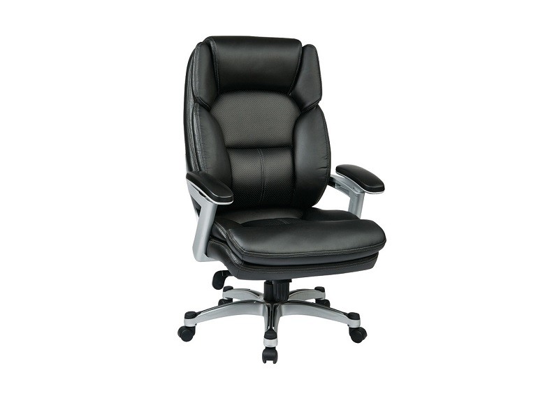 Ofd Oph61606 High Back Executive Eco Leather Task Chair With Padded Detail