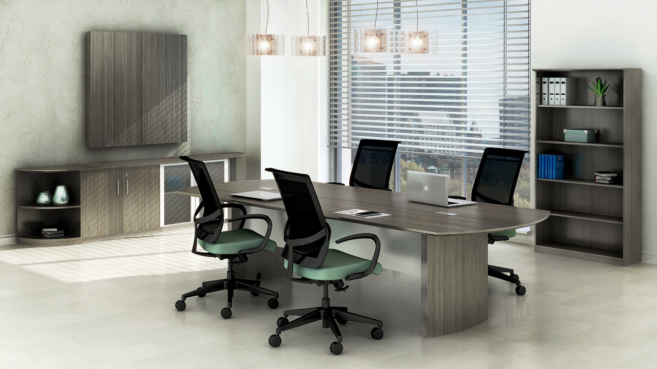 Mayline Medina Gray Steel Laminate 4ft Conference Table New! Mayline Medina Gray Steel Laminate 4ft Conference Table New!