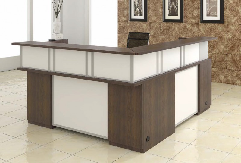 Dmi Causeway Series 7 X6 Reception Station L Shape New 4 Colors Office Resource Group