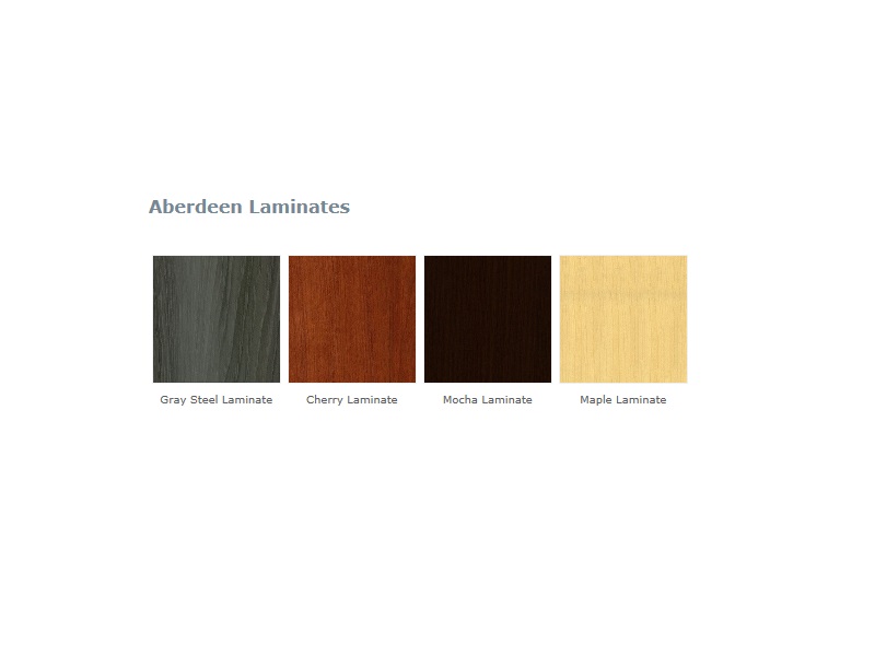 Mayline Aberdeen 72 L Shape Reception Desk Office Suite 4 Colors Aberdeen Laminates