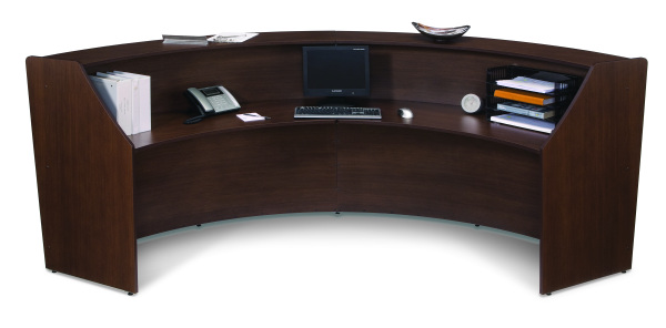 Ofm Marquee Double Unit Reception Stations 4 Colors Available