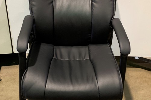 leather side chair